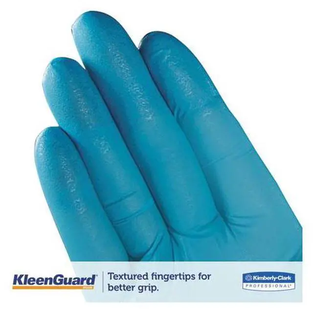 Alt view image 5 of 7 - Kleenguard G10 Blue Nitrile Gloves