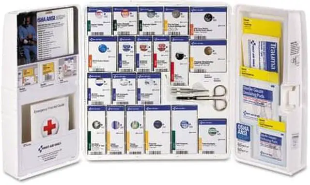 Alt view image 8 of 11 - SmartCompliance First Aid Station for 50 People, 241 Pieces ACM90608