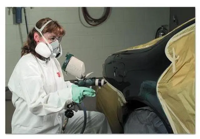 Alt view image 5 of 20 - 3M 66070 Half Facepiece Disposable Respirator 53P71, Organic Vapor/P95, Large