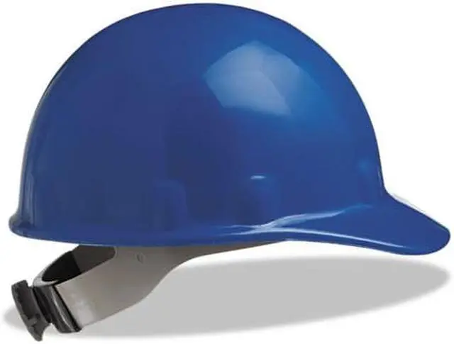 Alt view image 4 of 9 - Hard Hat, FrtBrim, NonSlotted, 8Rtcht, Blue