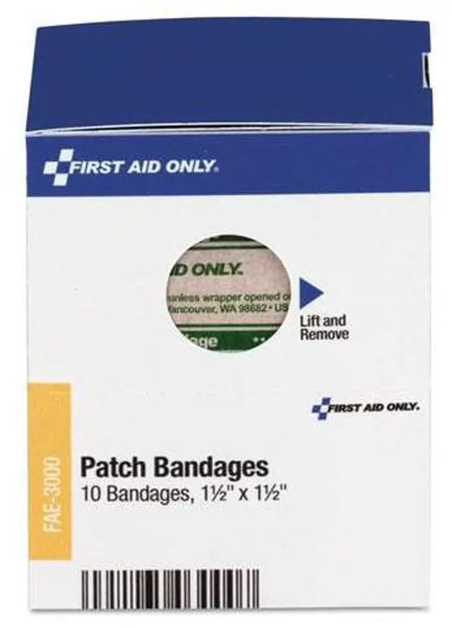Alt view image 7 of 7 - First Aid Only Patch Bandages