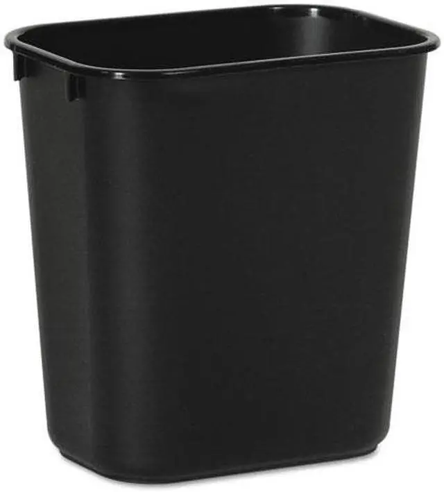 Alt view image 3 of 3 - Boardwalk Soft-Sided Wastebasket, 14 Qt, Plastic, Black 14QTWBBLA