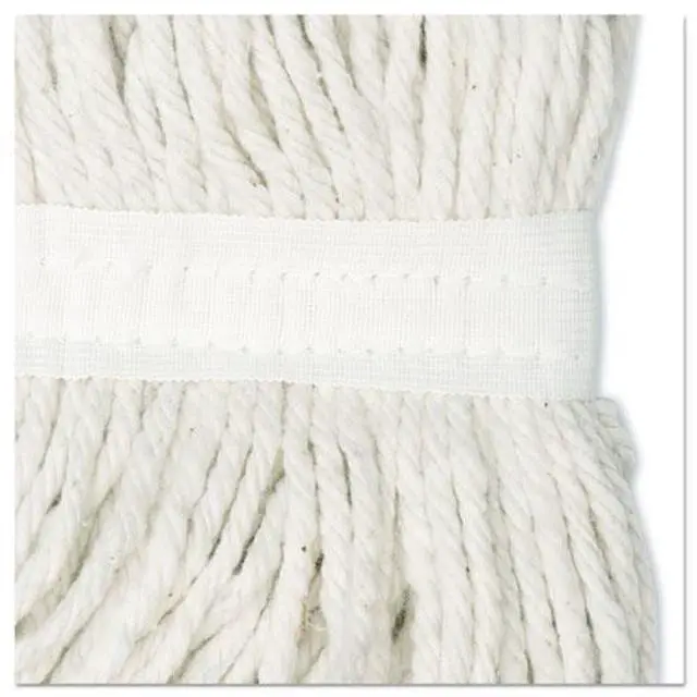 Alt view image 9 of 20 - Boardwalk Cut-End Wet Mop Head Rayon No. 20 White 2020REA
