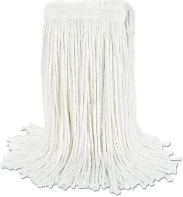 Alt view image 4 of 7 - Cut-End Wet Mop Head, Rayon, No. 20, White, 12/Carton