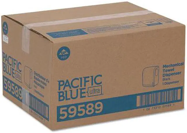 Alt view image 8 of 10 - Georgia Pacific Profess Dispenser,Manual,Bk 59589