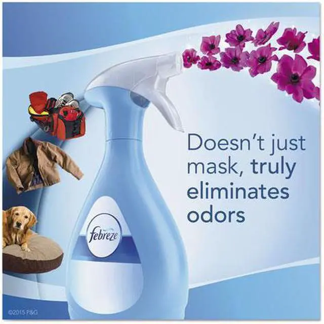 Alt view image 4 of 20 - Febreze FABRIC Refresher/Odor Eliminator Downy April Fresh 27 oz Spray Bottle