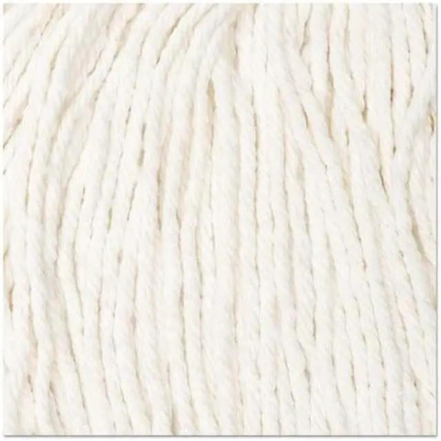 Alt view image 2 of 7 - Cut-End Wet Mop Head, Cotton, #16, White, 12/Carton