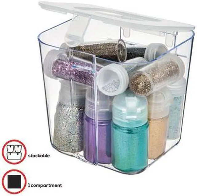 Alt view image 7 of 20 - Small Caddy Organizer Compartment-Clear