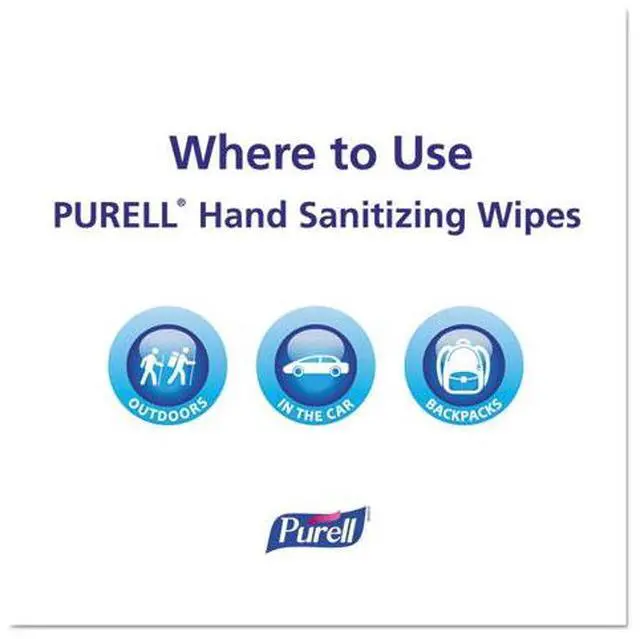 Alt view image 6 of 7 - GOJO PURELL On-the-go Sanitizing Hand Wipes