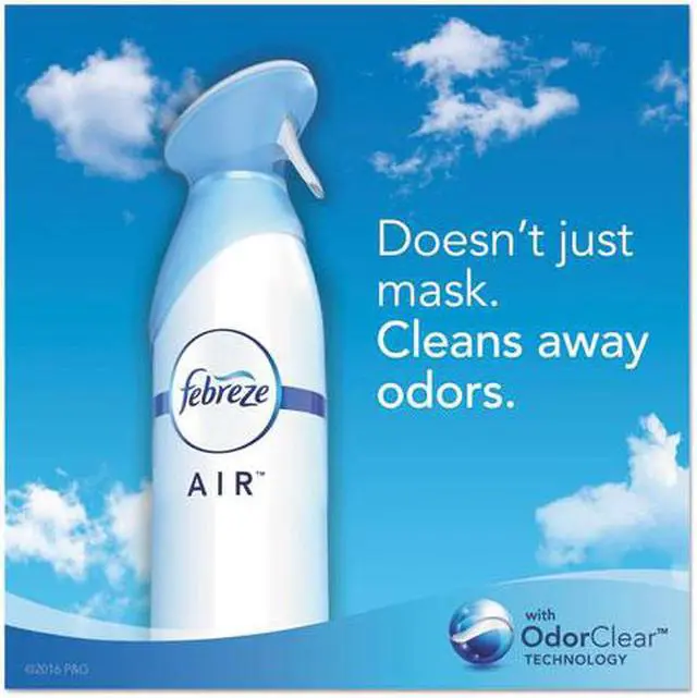 Alt view image 6 of 20 - Procter & Gamble 96257 8.8 oz Air Heavy Duty Crisp Clean, Aerosol