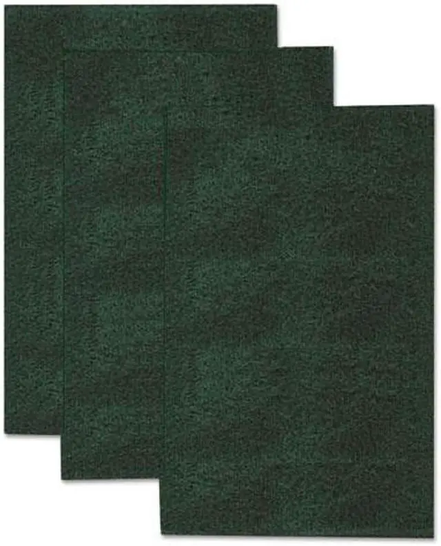 Alt view image 5 of 9 - Scotch-Brite Heavy-Duty Scour Pad 3.8w x 6"L Green 3/Pack 22310