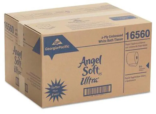 Alt view image 8 of 8 - Angel Soft PS Ultra Premium Embossed Bathroom Tissue