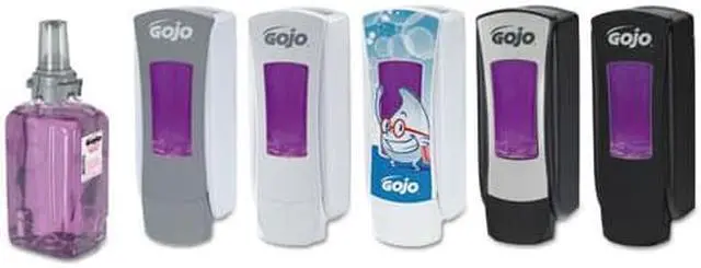 Alt view image 8 of 11 - Antibacterial Plum Foam Hand Wash, 1200Ml, Plum Scent, Clear Purple (Case of 3) GOJ881203CT