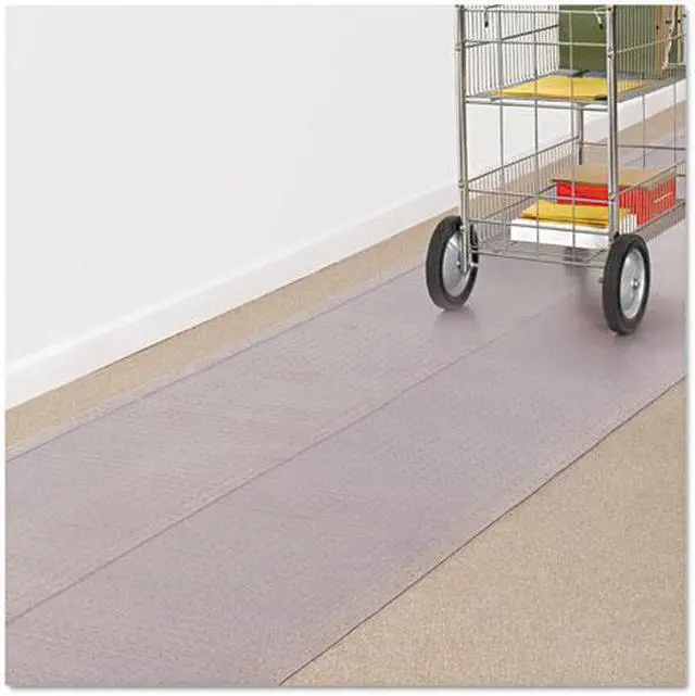 Alt view image 9 of 13 - ES Robbins Carpet Runner 36 x 240 Clear 184016