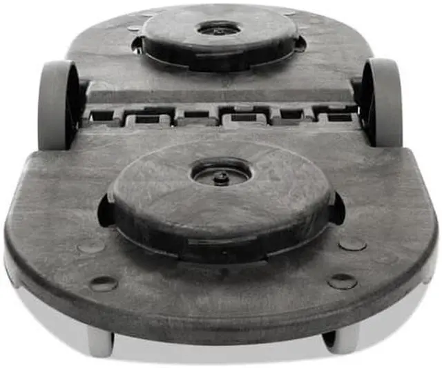 Alt view image 7 of 13 - Rubbermaid Commercial Tandem Dolly Two-Container 300lb Capacity 20 1/4w x 45d x