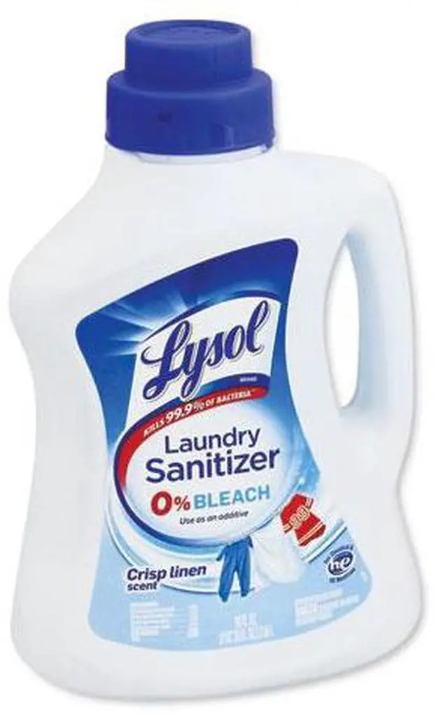 Alt view image 2 of 14 - Lysol 95872 Laundry Sanitizer, Liquid, Crisp Linen, 90 Oz.