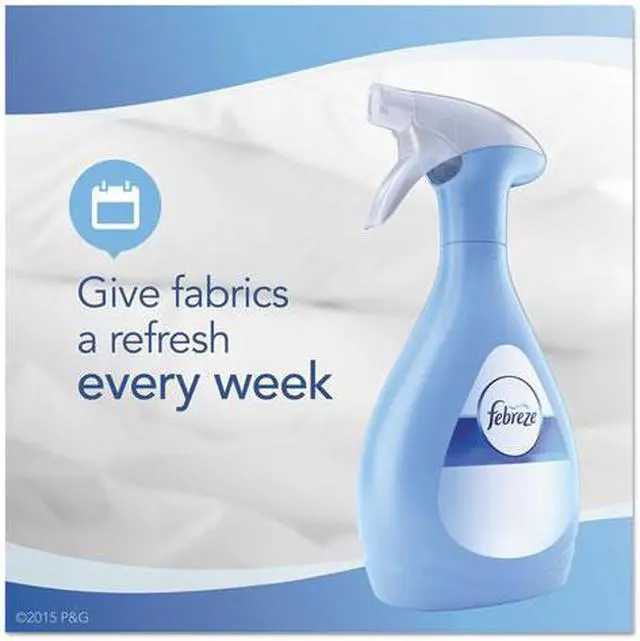 Alt view image 2 of 20 - Febreze FABRIC Refresher/Odor Eliminator Downy April Fresh 27 oz Spray Bottle