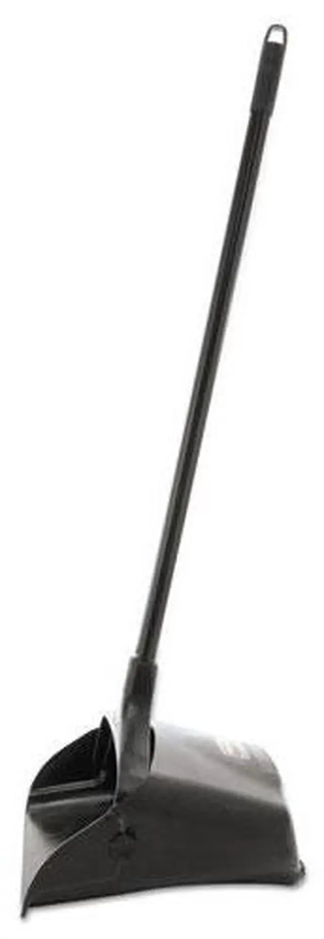 Alt view image 5 of 12 - Lobby Pro Upright Dustpan, w/wheels, 12 1/2 W, Polypropylene w/Vinyl Coat, Black