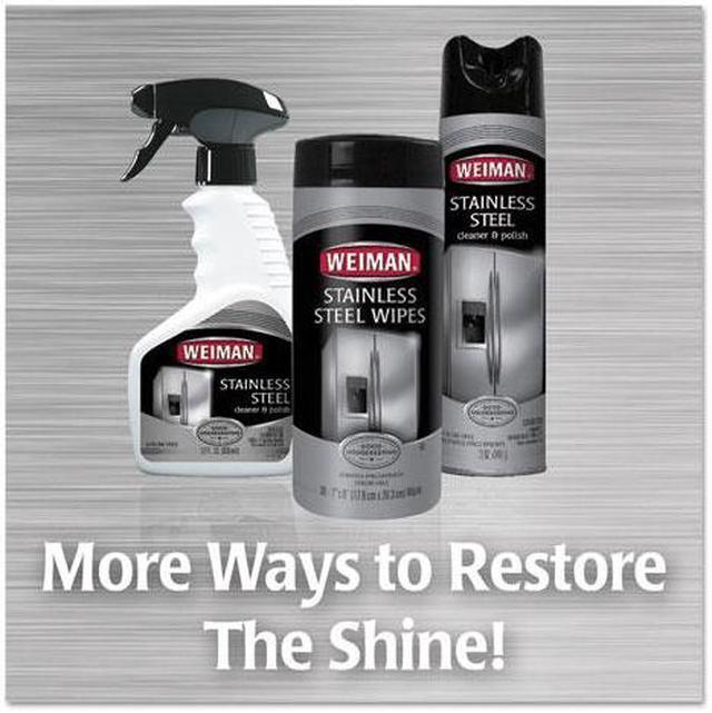 Alt view image 8 of 10 - Stainless Steel Wipes, 7 X 8, 30/canister, 4 Canisters/carton