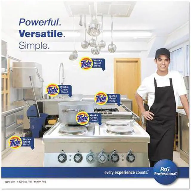 Alt view image 7 of 12 - Tide 36 lb. Floor Cleaner, 1 EA 36 lb. White   PGC 02364