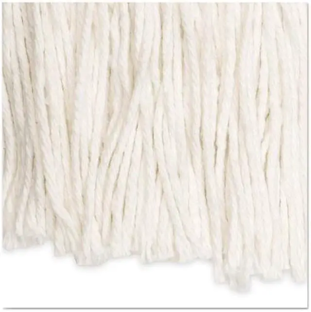 Alt view image 3 of 7 - Cut-End Wet Mop Head, Rayon, No. 20, White, 12/Carton
