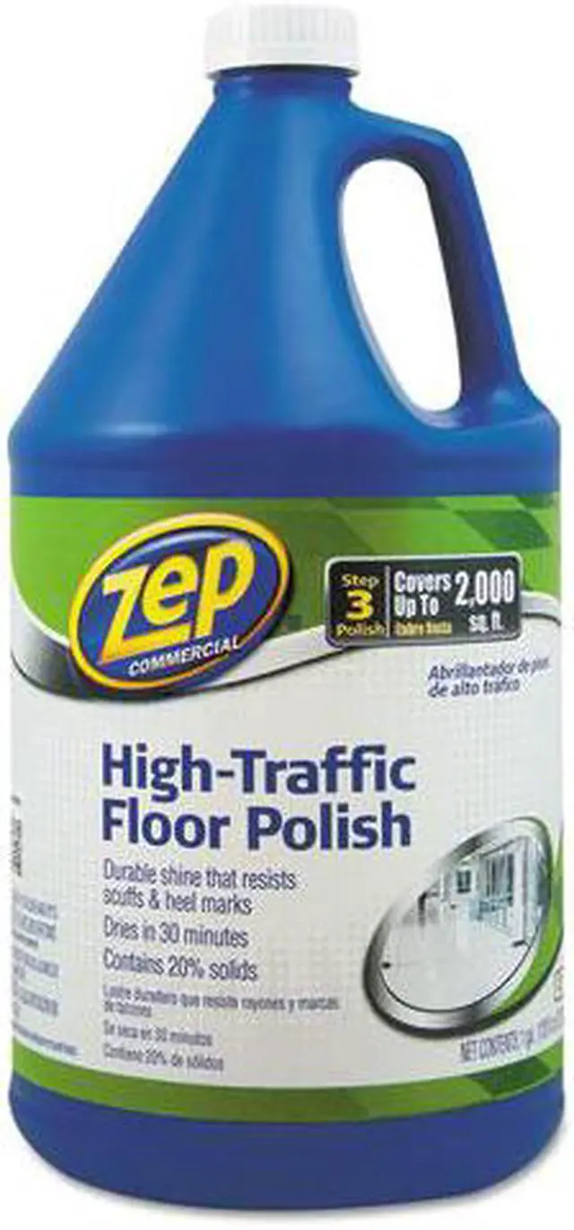 Alt view image 7 of 13 - Zep High Traffic Floor Polish 1 gal Bottle 1044999