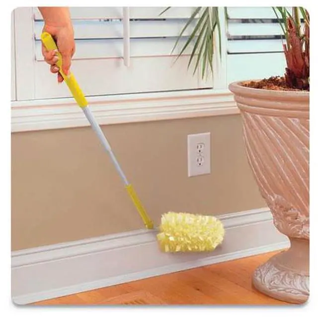 Alt view image 9 of 20 - Swiffer 360 Dusters Plastic Handle Extends to 3 ft 1 Handle & 3 Dusters/Kit