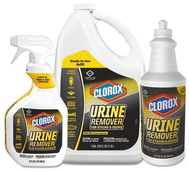 Alt view image 9 of 14 - Clorox Urine Remover, Spray - 32 fly os (1 quart) – Clear, 1 Each_(31036)