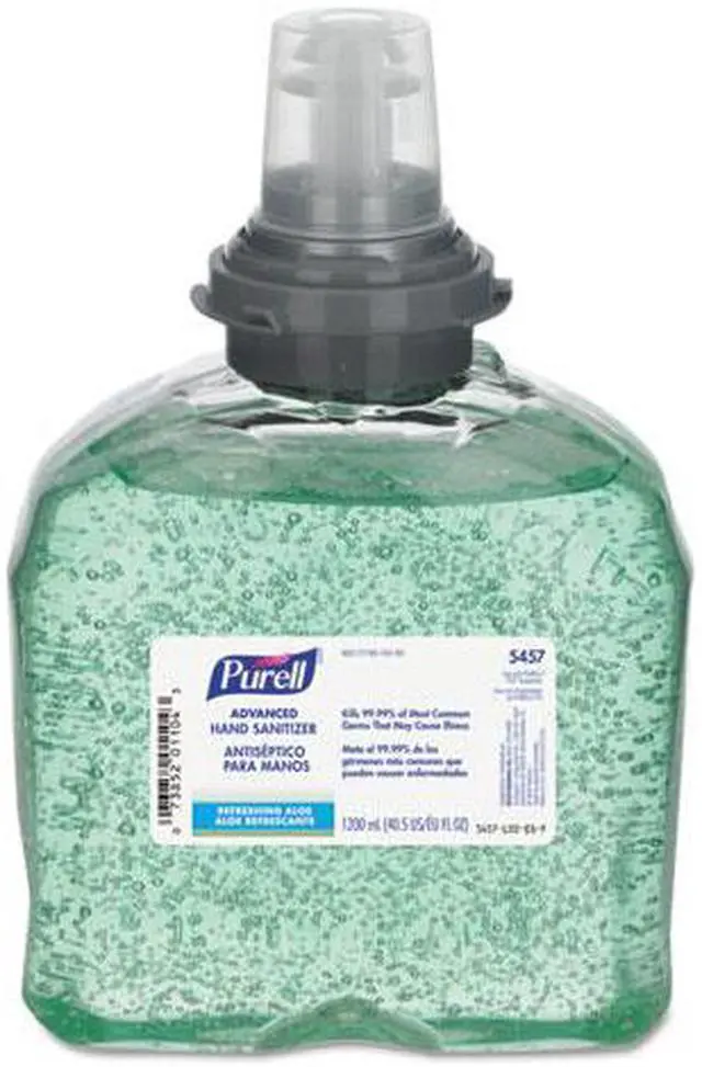 Alt view image 7 of 14 - Gojo Industries 5457-04 Gojo Purell Advanced Instant Hand Sanitizer, 4 Per Case