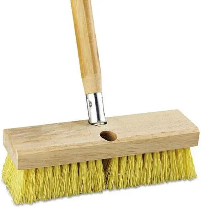 Alt view image 4 of 15 - Boardwalk Deck Brush Head 10" Wide Polypropylene Bristles 3310