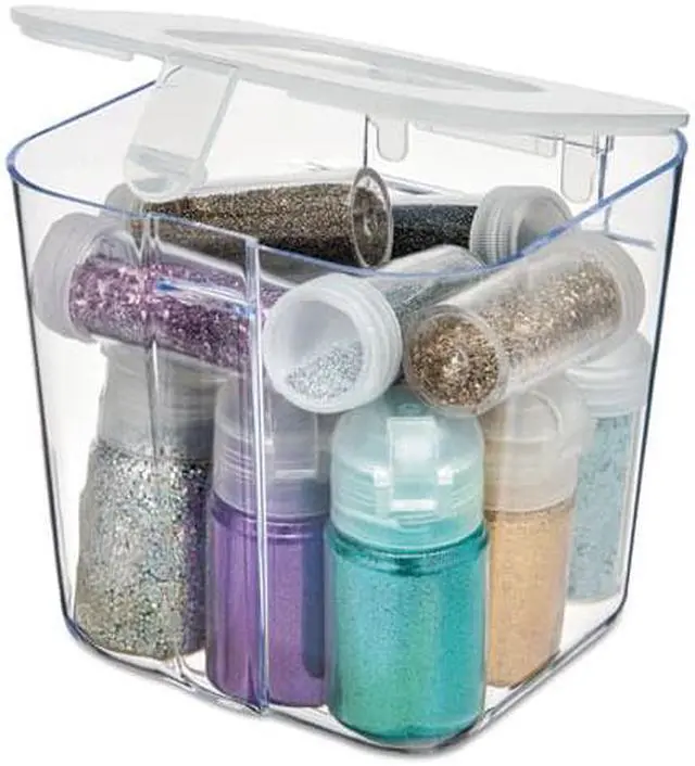 Alt view image 6 of 20 - Small Caddy Organizer Compartment-Clear