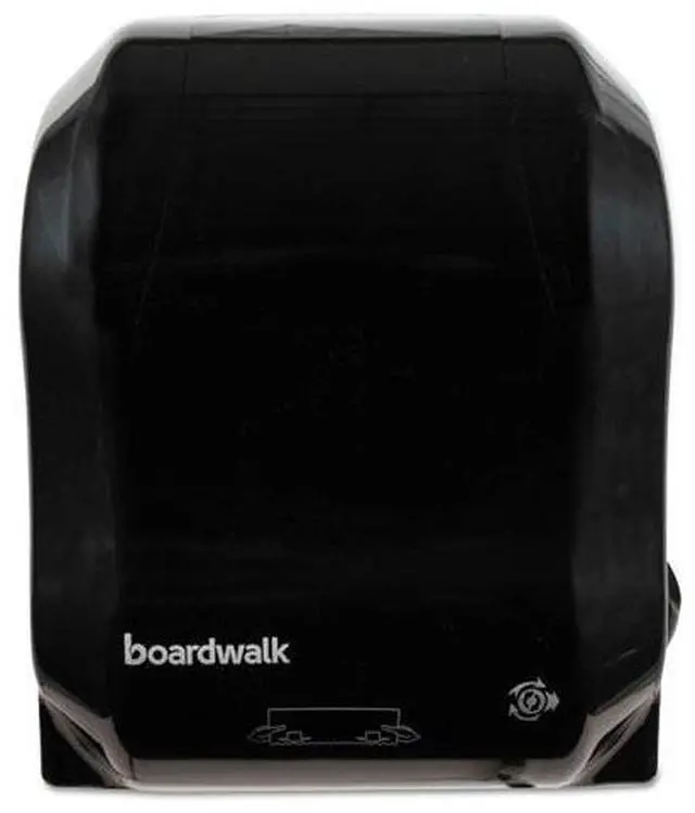 Main image of Boardwalk BWK1501 Xtra Mechanical Towel Dispenser, 16.81" x 12.13" x 9.81" - Black