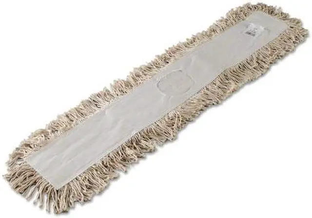 Alt view image 5 of 20 - Boardwalk Mop Head Dust Cotton 36 x 3 White 1036