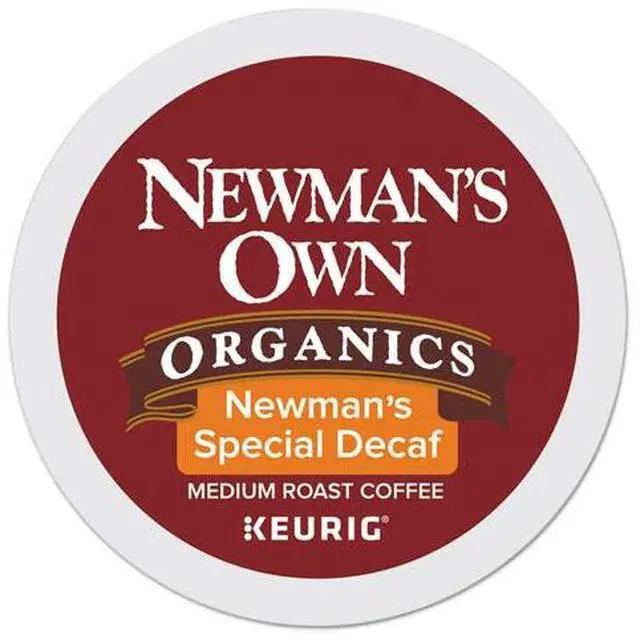 Alt view image 2 of 3 - Newman's Own Special Decaf Coffee, Keurig Single-Serve K-Cup Pods, Medium Roast Coffee, 24 Count/Box (4051)