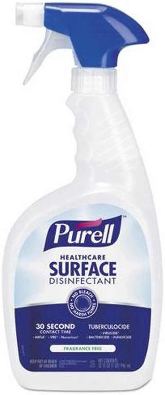 Alt view image 3 of 10 - PURELL Healthcare Surface Disinfectant Fragrance Free 32 oz Spray Bottle 1