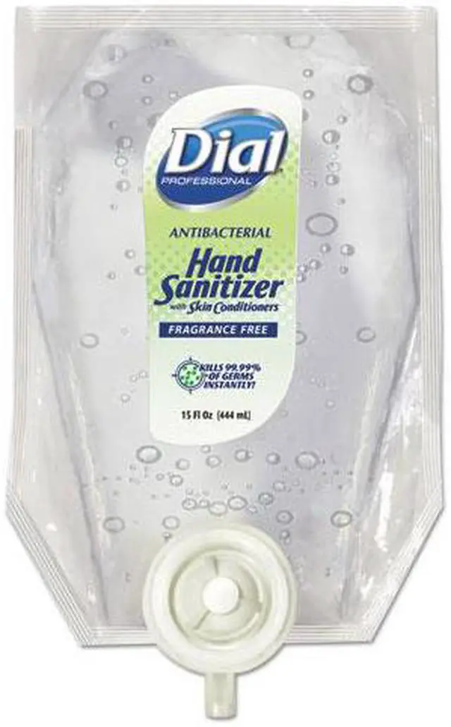 Main image of Eco-Smart Gel Hand Sanitizer Refill, Fragrance-Free, 15 oz Refill, 6/Carton