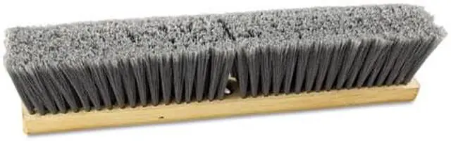 Alt view image 6 of 18 - Boardwalk Floor Brush Head 18" Wide Flagged Polypropylene Bristles 20418