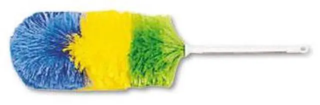 Alt view image 2 of 16 - Boardwalk Polywool Duster w/20" Plastic Handle Assorted Colors 9441