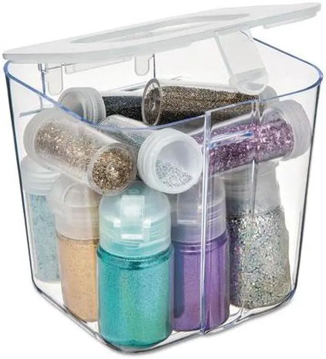 Alt view image 8 of 20 - Small Caddy Organizer Compartment-Clear