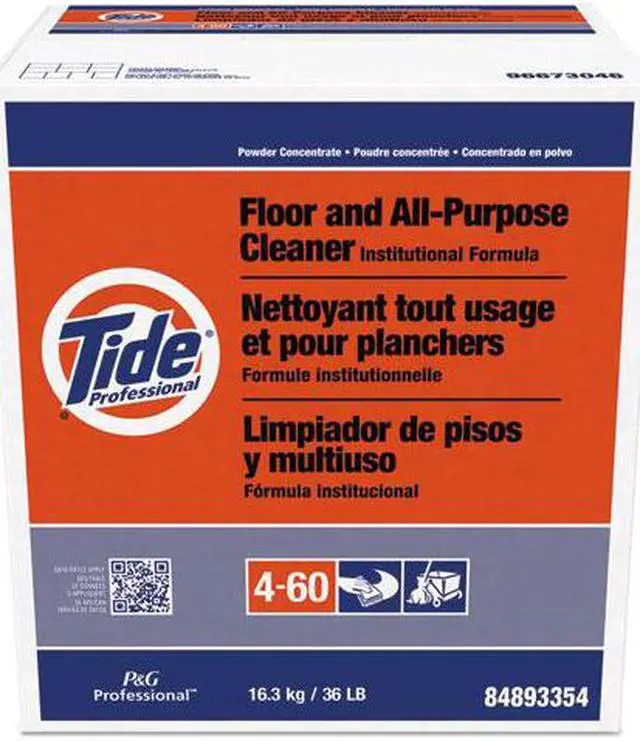Alt view image 5 of 12 - Tide 36 lb. Floor Cleaner, 1 EA 36 lb. White   PGC 02364