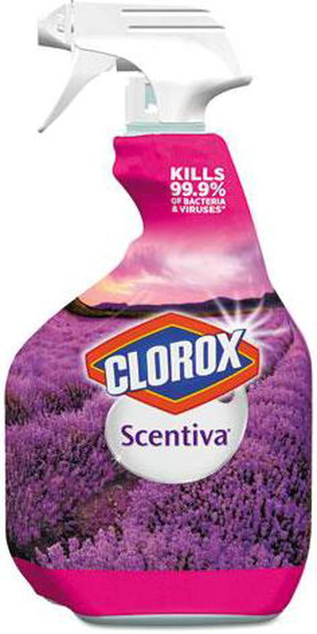 Alt view image 4 of 16 - Clorox 31387 Scentiva Multi Surface Cleaner, Tuscan Lavender And Jasmine, 6/Carton