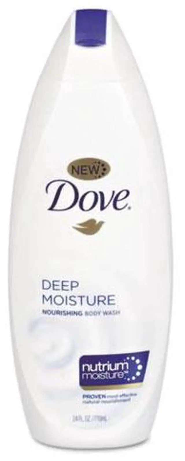 Main image of Dove Body Wash Deep Moisture, 12 oz Bottle, 6/Carton
