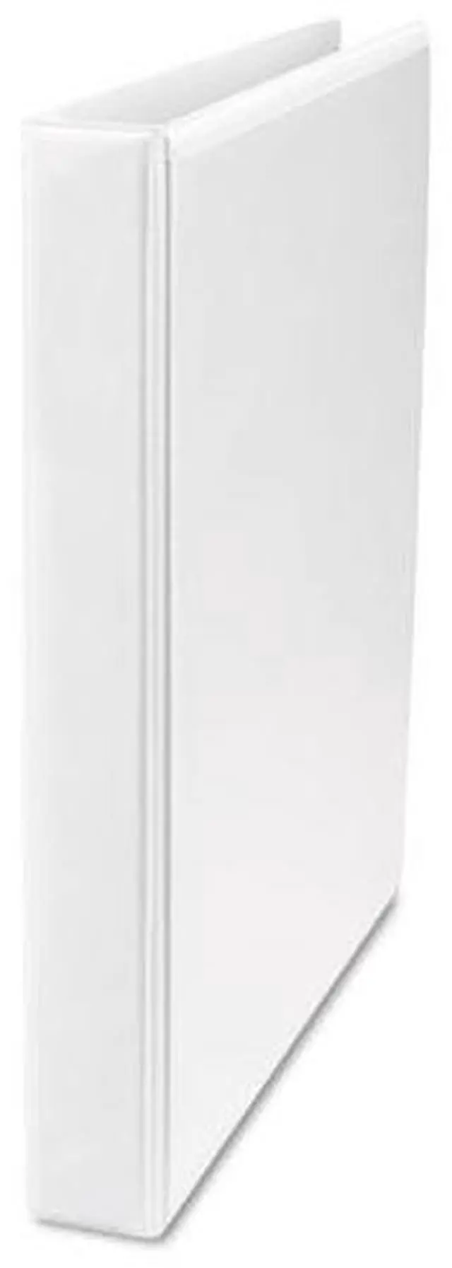 Alt view image 3 of 3 - Slant-Ring Economy View Binder, 1" Capacity, White, 4/Pack