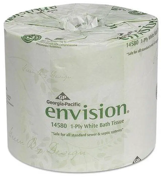 Alt view image 4 of 5 - Envision Economical 1Ply Bath Tissue
