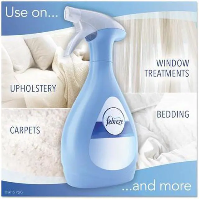 Alt view image 3 of 20 - Febreze FABRIC Refresher/Odor Eliminator Downy April Fresh 27 oz Spray Bottle