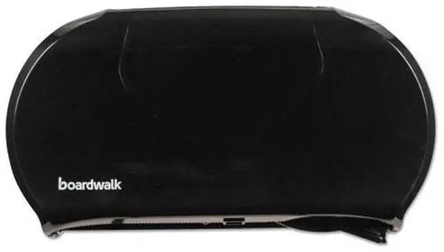Main image of Jumbo Twin Toilet Tissue Dispenser, 20 1/4 x 12 1/4, Black 1529