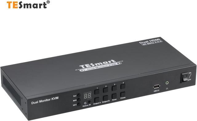 TESmart USB KVM Cable USB - A to USB - B,USB + HDMI Cable