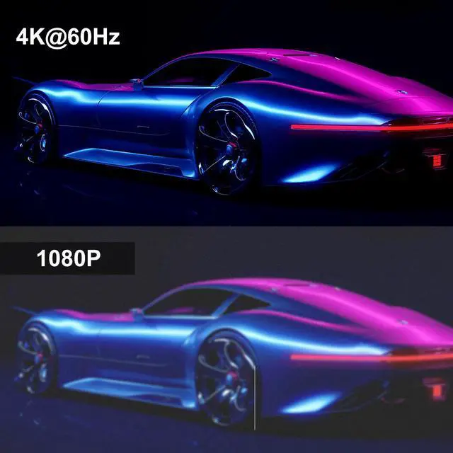 Alt view image 5 of 14 - TESmart 4x1 HDMI Switch supports Ultra HD 4K@60Hz 4: 4: 4, 4-port HDMI switch with audio output and IR remote control, HDR, 3D, For Xbox 360/One, PS4/PS3