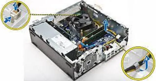 Alt view image 4 of 7 - Dell 3040 Desktop Computer i5 6500 8GB 500 SSD HD HDMI Windows 10 PC WiFi