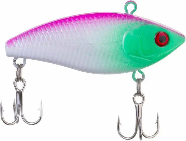Alt view image 2 of 6 - 30x Fishing Lures Crankbaits Treble Hooks Minnow Crank Baits Tackle Bass Minnow